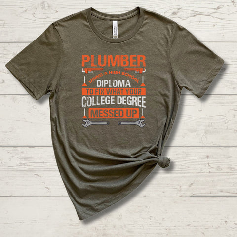 Plumber 07 Unisex Teecart T-shirt