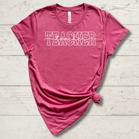 Teacher 09 Unisex Teecart T-shirt