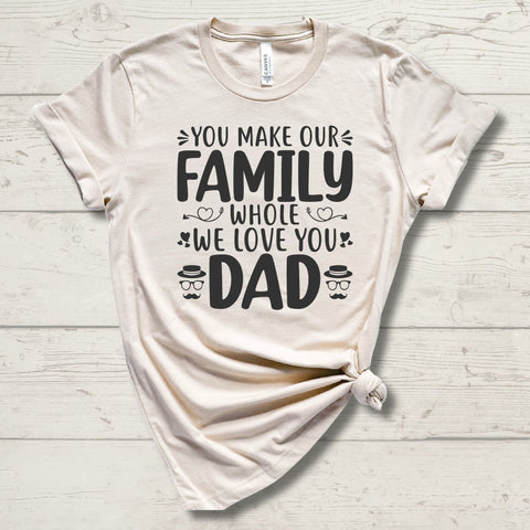 Family Dad 10 Unisex Teecart T-shirt