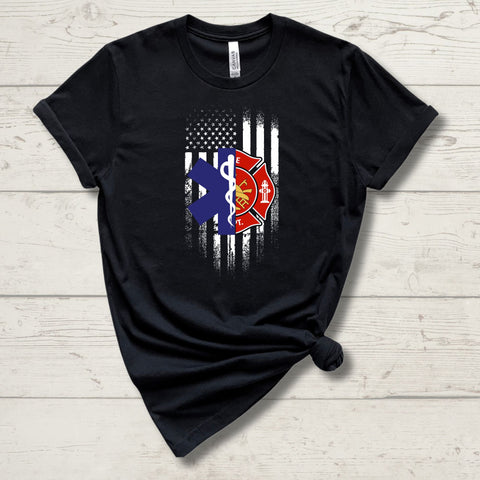 Fire Fighter 01 Unisex Teecart T-shirt