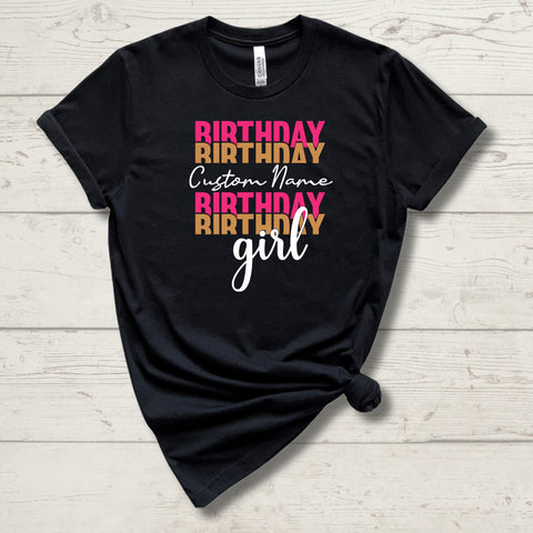 Custom Birthday 02 Unisex Teecart T-shirt