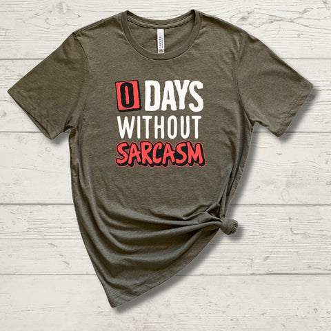 Sarcastic 24 Unisex Teecart T-shirt