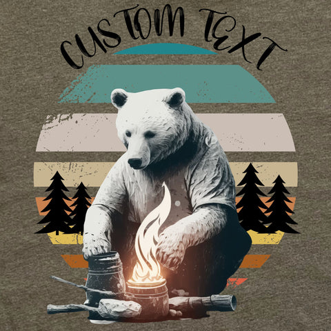 Custom Camping 03 Unisex Teecart T-shirt