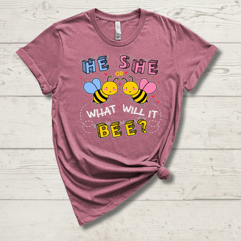Custom Gender Reveal 04 Unisex Teecart T-shirt