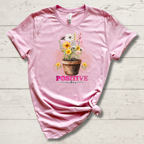 Positive Vibes 04 Unisex Teecart T-shirt