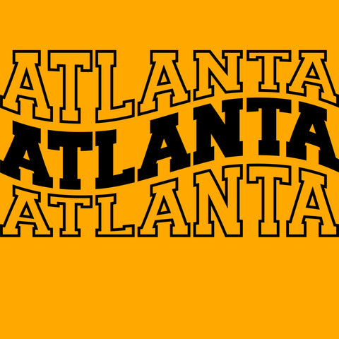 Atlanta 09 Unisex Teecart T-shirt