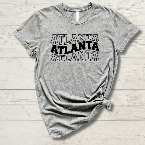 Atlanta 09 Unisex Teecart T-shirt