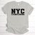 New York 15 Unisex Teecart T-shirt