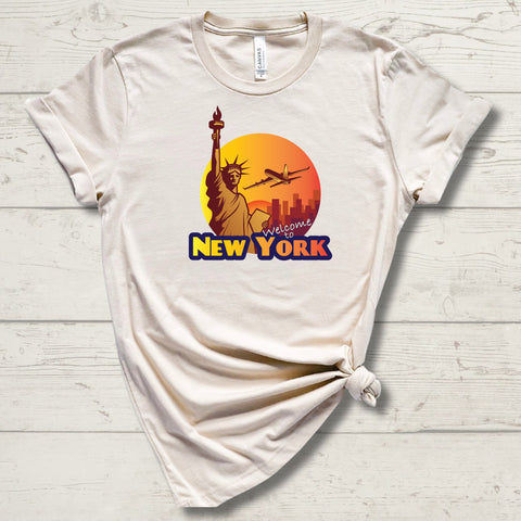 New York 08 Unisex Teecart T-shirt