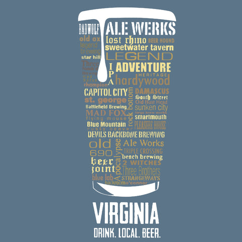 Virginia 15 Unisex Teecart T-shirt