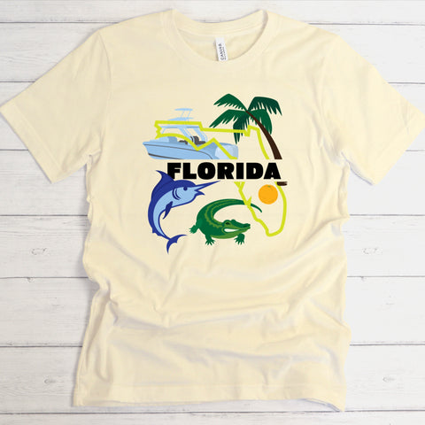 Florida 13 Unisex Teecart T-shirt